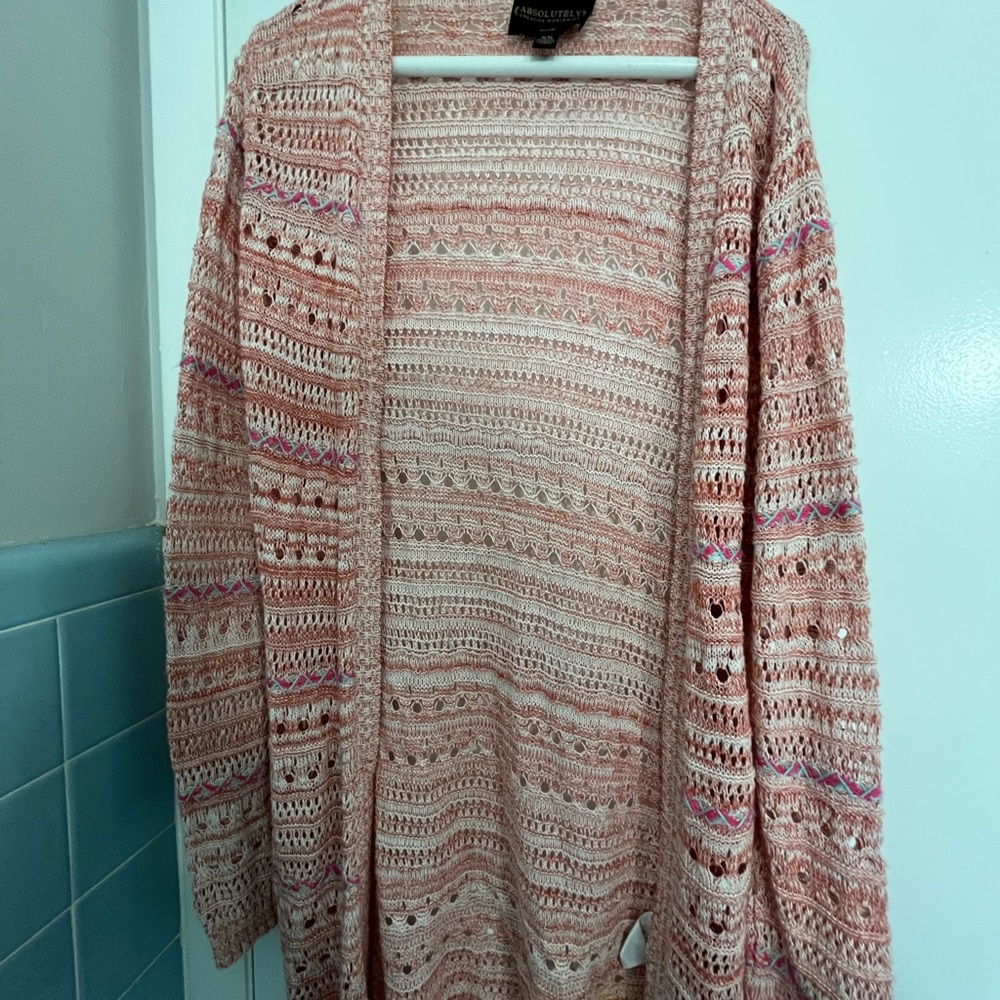 Ann Taylor Women's Pink Knit Sweater